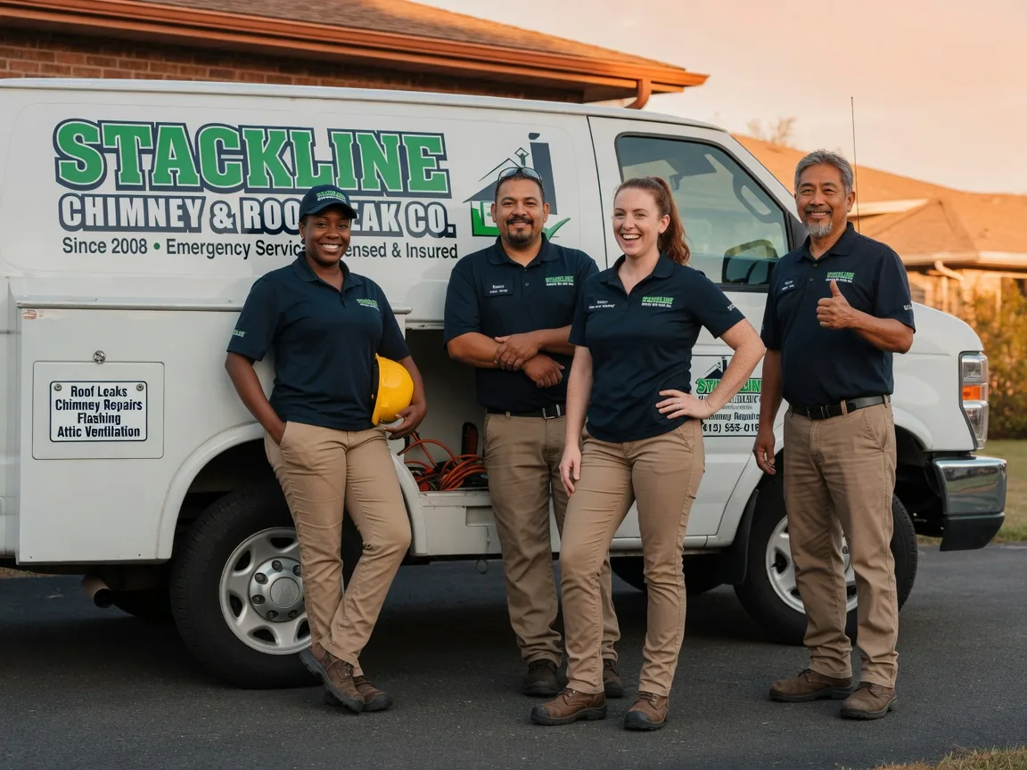 Chimney flashing repair company in Aspen Hill, MD